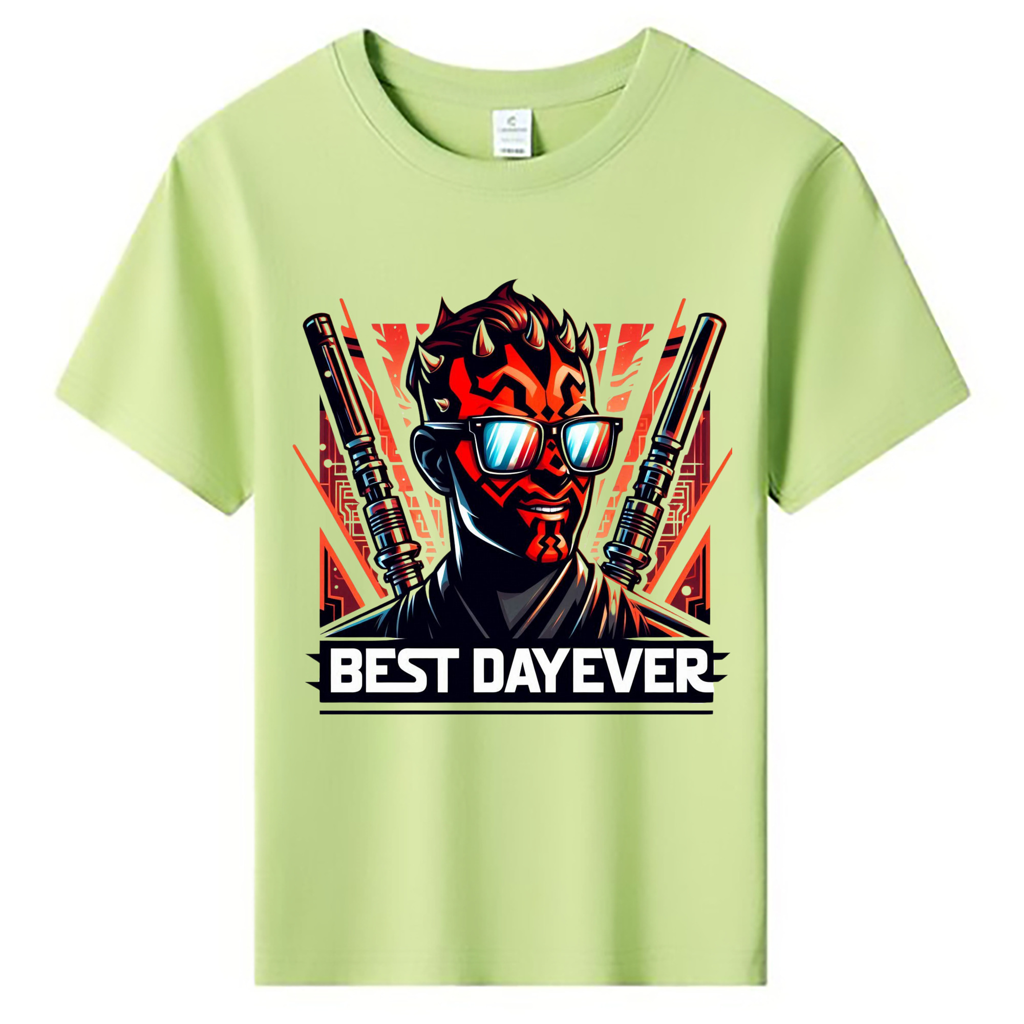 （画像用） スター・ウォーズ Star Wars 綿100％キッズTシャツ（フロントプリント）